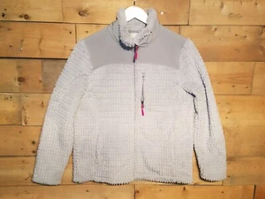 Made For Life Womens Sz Med Gray Zip Up Faux Fur Jacket w Pockets - Swanky Barn - Picture 1 of 12