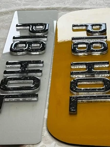 Double 4D KRSTAL CLEAR Neons with 3d CARBON FORGED gel tops - Picture 1 of 6