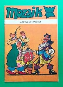 WIPA Mosaik Abrafaxe ungarisch Ungarn Mozaik Nr. 1977/6 sehr guter Zustand - Bild 1 von 2