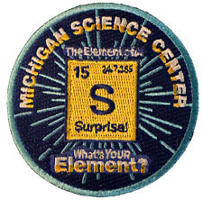 Michigan Science Center Element Patch