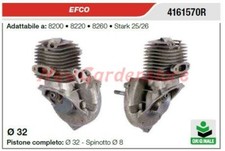Cilindro pistone segmenti EFCO motosega 8200 8220 8260 STARK 25/26 4161570R