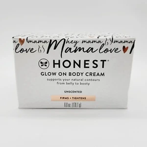 Honest Company Mama Love Glow On Body Cream, Unscented, 6 oz - Picture 1 of 6