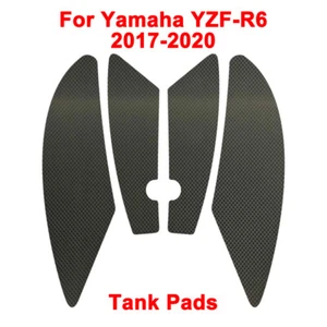 Almohadillas de tanque de combustible de gasolina para Yamaha YZF-R6 17-2020 agarre de tracción a la rodilla goma antideslizante - Imagen 1 de 8