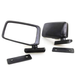 FIT TOYOTA COROLLA TE20 TE21 TE25 27 TE28 KE20 KE25 26 1970-78 BLACK MIRROR PAIR - Picture 1 of 6