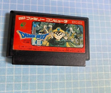 Nintendo Famicom NES DRAGON QUEST 3 Ⅲ 1988 Japan retro Game FC Used