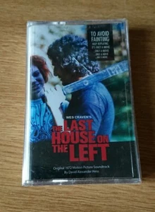 Wes Craven Last House On The Left Sealed Cassette Soundtrack Mondo Video Nasty  - Picture 1 of 3