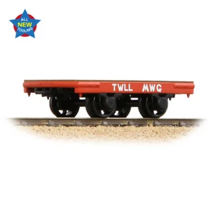 73-026 Bachmann NG7 Scale Dinorwic Slate Wagon without sides Red - Picture 1 of 1