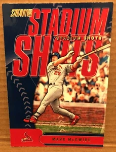 MARK MCGWIRE(ST. LOUIS CARDINALS)2002 TOPPS STADIUM CLUB BASEBALL CARD/#SS10 - Picture 1 of 1