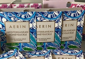 3 Aerin Mediterranean Honeysuckle EDP Spray Sample Vial .07oz, Carded - Picture 1 of 1