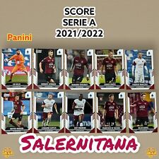 10 Carte Panini Score Serie A 2021 2022 Squadra Completa Us Salenrintana Set