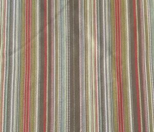 Kravet Multicolored Anthea Stripe Spring Fabric Remnant 24 x 24 - Picture 1 of 3