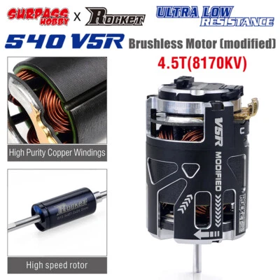 Surpasshobby Rocket 540 V5R 4.5T Sensored Brushless Motor for 1/10 1/12 1/14 Car - Image 1 of 4