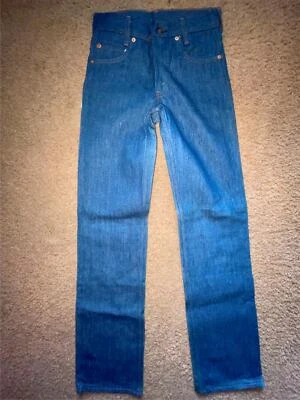 DE COLECCIÓN AÑOS 80 NUEVO 26 X 33 HOMBRES NIÑOS LEVIS ENJUAGADO DENIM ALFORJISTA BOTA PANTALONES VAQUEROS Foto 1 de 4