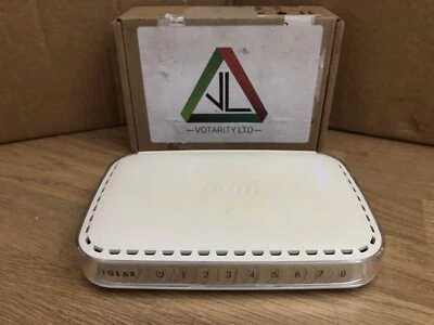 Netgear GS608 v2 with No PSU 8-Port Gigabit Switch Netgear GS608 v2 -Inc VAT - Image 1 of 3