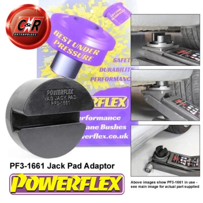 Powerflex Road Serie Gato Almohadilla Adaptador para Audi S3 Mk2 8p (2006-2012) - Imagen 1 de 4