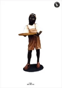 Stummer Diener Butlerfigur Opabutler Butler Höhe112cm - Bild 1 von 1