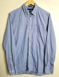 Tommy Hilfiger Medium 15.5/16 light Blue Men's Custom Fit Dress Shirt - Picture 1 of 4