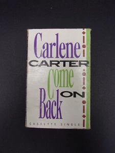 Carlene Car Come On Back Cassette Single 1990 Reprise Vintage - Picture 1 of 7