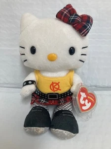 Ty Beanie Baby-Hello Kitty Punk UK Exclusive 6" Plush New MWMT's - Picture 1 of 1