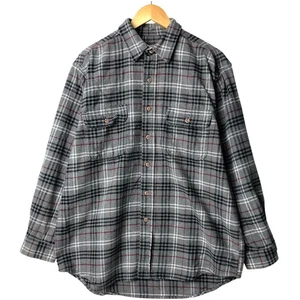 Used Field & Stream long-sleeved flannel check shirt size L men's - Picture 1 of 4