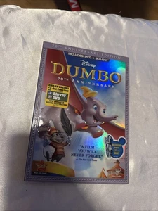 Dumbo (Blu-ray/DVD, 2011, 2-Disc Set, 70th Anniversary Edition DVD/Blu-ray) - Imagen 1 de 2