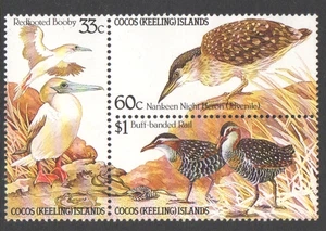 COCOS [KEELING] ALBUM FRESH 3 v BLOCK - MINT NH - NO PERF SEPARATION -  2 SCANS - Picture 1 of 2