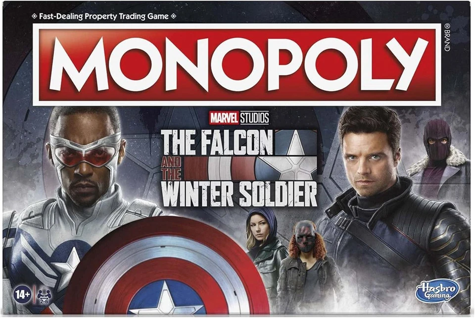 Monopoly The Falcon and The Winter Soldier  Board Game  - Image 1 of 1