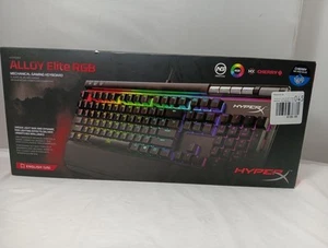HyperX Alloy Elite RGB HX-KB2L2-US/R1 Mechanical Gaming Keyboard USB Cherry Red - Picture 1 of 10