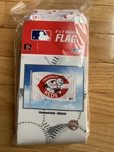 Cincinnati Reds 3x5 ft Flag Banner MLB Baseball Champions RICO - Picture 1 of 2