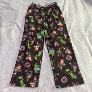 Minecraft Dungeons Pajama Pants Youth Size 10/12 Boys - Picture 1 of 5