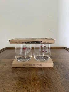 Two Stemless Wine Glasses - Picture 1 of 10