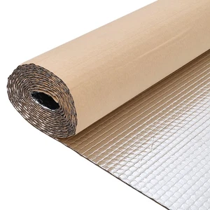 Self Adhesive Double Foil Insulation Roll Aluminium Bubble Warm Barrier Shed - Picture 1 of 32