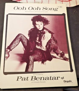 Pat Benatar Sheet Music-Ooh Ooh Song 1984 - Picture 1 of 2