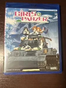 Girls And Panzer Complete Series Season 1 Bluray Rare Free Shipping - Imagen 1 de 2