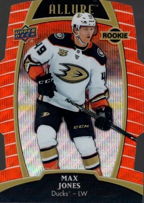 2019-20 Upper Deck Allure Orange Slice #72 Max Jones /199 - HKY - Image 1 of 2