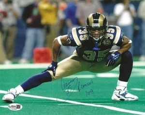 Autographed AENEAS WILLIAMS St. Louis Rams 8x10 Photo w/ JSA COA - Picture 1 of 1