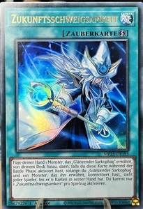 Zukunftsschweigsamkeit MP25-DE193 ULTRA RARE Yu-Gi-Oh! 1. Auflage 2025 Mega Tin - Bild 1 von 7