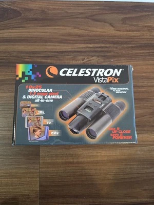 Celestron VistaPix 72202 10x25 Binoculars/1.3 MP Digital Camera  - Image 1 of 4