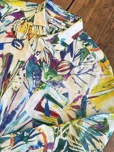 Desigual Multi Art Buttons Up Shirt Men’s Long Sleeve Y2K Cotton Exclusive XXL - Picture 1 of 10