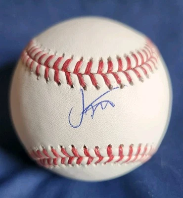 Milwaukee Brewers Jesus Made Signed Baseball PSA COA Rawlings Ball Brewers ROMLB - Image 1 of 3