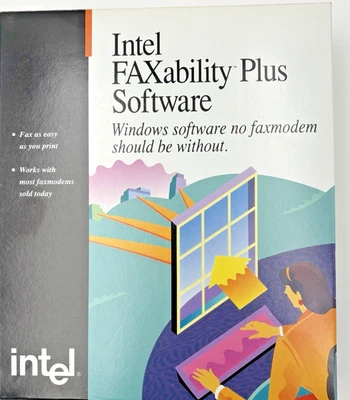 Intel FAXability Plus Software Works With Most Fax Modem By Intell - Image 1 of 3