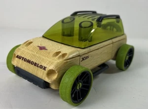 Automoblox X9X Wooden Car Green Jeep SUV Designed by Calello TOY - Picture 1 of 6