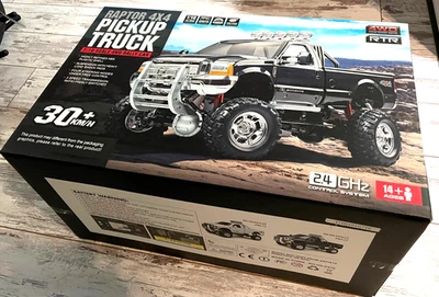 HG P410 1:10 4WD Pickup Trail Truck, RTR mit 3-Gang, unbenutzt, OVP, weiß - Bild 1 von 4