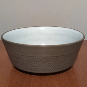 Denby Camelot 5-1/8" Fruit/Berry Bowl 1964-1990 Dark Green 3 Row Chevron - Picture 1 of 7