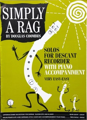 Simply A Rag solos for descant recorder with piano - Image 1 of 2