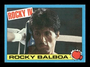 1985 Topps Rocky IV 2 Sylvester Stallone BXCP54 - Picture 1 of 2