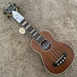 Guitarra Acústica Ukelele Eléctrica D'Angelico Tapa Madera Maciza Mini Guitarra 21 Pulgadas - Imagen 1 de 15