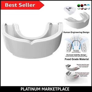 Custom Mouldable Gel Fit Sports Mouthguard - Perfect for Karate & Contact Sports - Picture 1 of 9