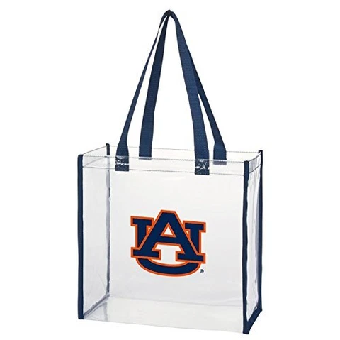Auburn University Clear Regulation Sized Stadium Tote Cover