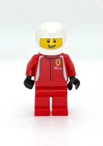 LEGO Speed Champions - Minifigura Ferrari Driver/Mecánica - Excelente Estado - Imagen 1 de 1